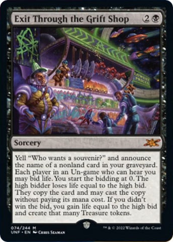 Exit Through the Grift Shop (Unfinity) Near Mint