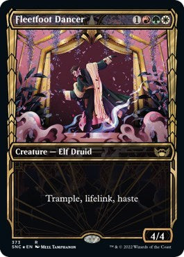 Fleetfoot Dancer (Gilded Foil) (Streets of New Capenna) Near Mint Foil