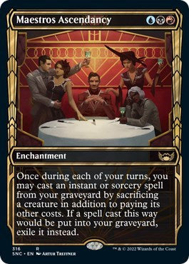 Maestros Ascendancy (Showcase) (Streets of New Capenna) Near Mint Foil