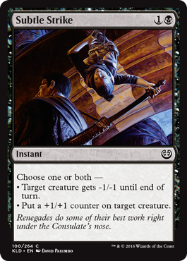 Subtle Strike (Kaladesh) Near Mint