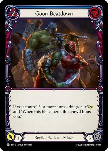 Goon Beatdown (Super Slam) Near Mint