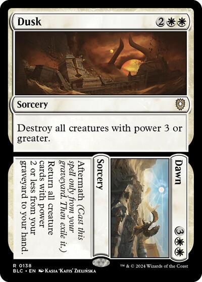 Dusk / Dawn (Commander: Bloomburrow) Near Mint