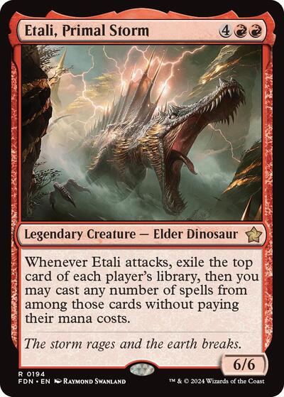 Etali, Primal Storm (Foundations) Near Mint