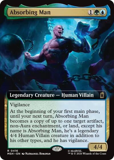 Absorbing Man (Extended Art) (Marvel Super Heroes) Near Mint