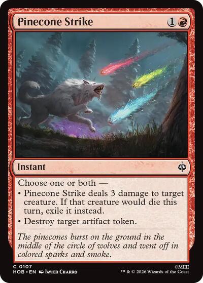 Pinecone Strike (The Hobbit) Near Mint