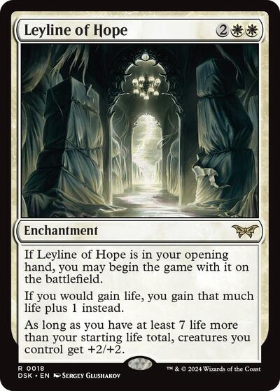 Leyline of Hope (Duskmourn: House of Horror) Near Mint Foil
