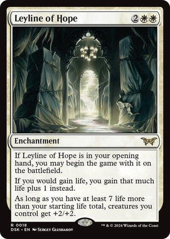 Leyline of Hope (Duskmourn: House of Horror) Near Mint Foil
