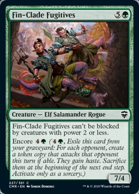 Fin-Clade Fugitives (Commander Legends) Near Mint Foil