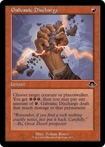 Galvanic Discharge (Retro Frame) (Modern Horizons 3) Near Mint