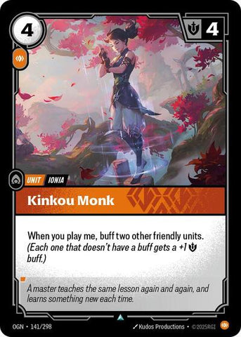 Kinkou Monk (Origins) Near Mint