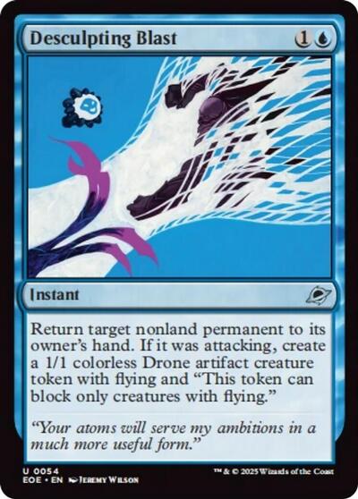 Desculpting Blast (Edge of Eternities) Near Mint Foil