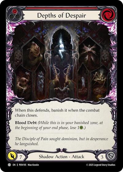 Depths Of Despair (Red) (Compendium of Rathe) Near Mint
