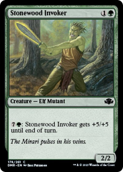 Stonewood Invoker (Dominaria Remastered) Near Mint Foil