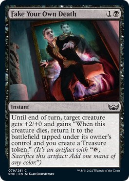 Fake Your Own Death (Streets of New Capenna) Near Mint Foil