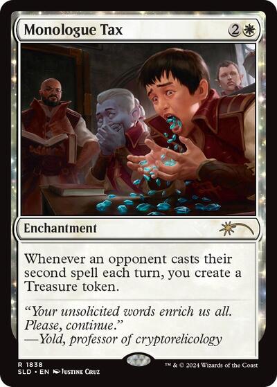 Monologue Tax (Secret Lair) Near Mint