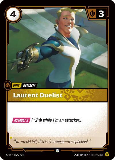 Laurent Duelist (Spiritforged) Near Mint Foil