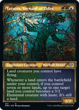 Tatyova, Steward of Tides (Showcase) (Dominaria United) Near Mint