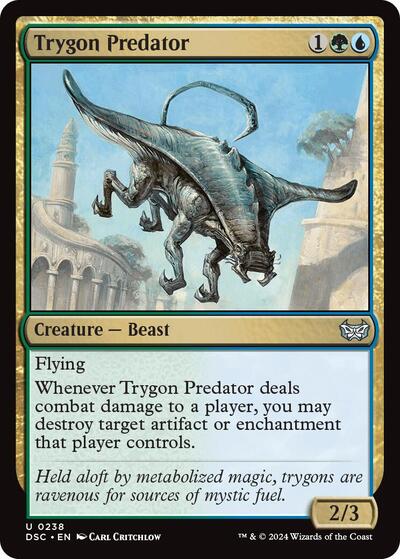 Trygon Predator (Commander: Duskmourn: House of Horror) Near Mint