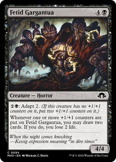 Fetid Gargantua (Modern Horizons 3) Near Mint Foil