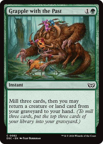 Grapple with the Past (Commander: Duskmourn: House of Horror) Near Mint