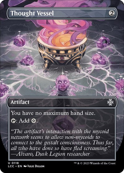 Thought Vessel (Borderless) (Commander: The Lost Caverns of Ixalan) Near Mint
