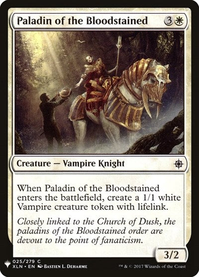 Paladin of the Bloodstained (Mystery Booster) Near Mint