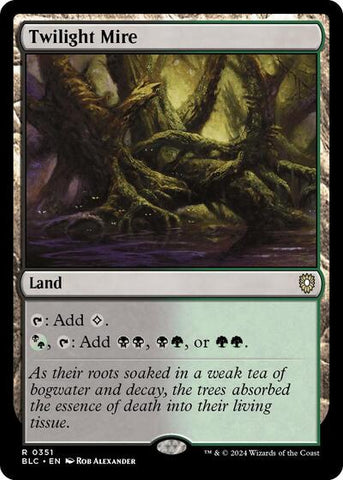 Twilight Mire (Commander: Bloomburrow) Near Mint