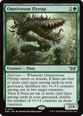 Omnivorous Flytrap (Duskmourn: House of Horror) Near Mint