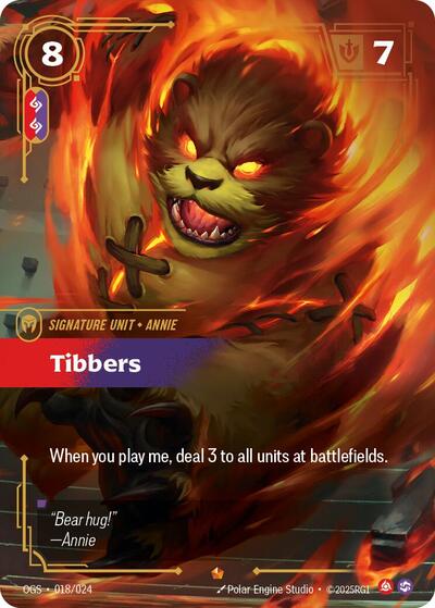Tibbers (Origins: Proving Grounds) Near Mint