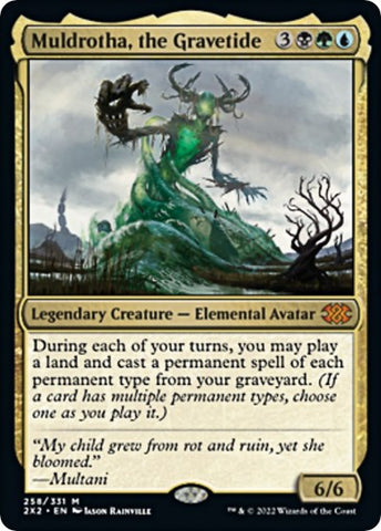 Muldrotha, the Gravetide (Double Masters 2022) Near Mint