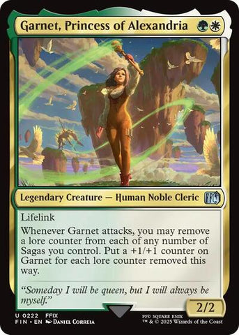 Garnet, Princess of Alexandria (Universes Beyond: FINAL FANTASY) Near Mint Foil