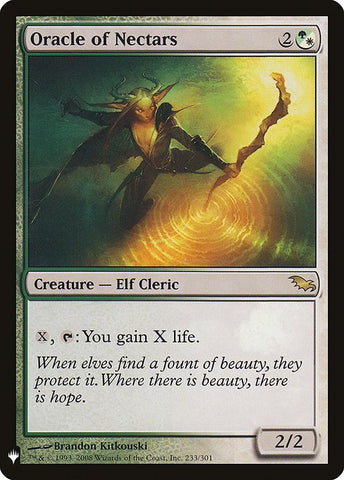 Oracle of Nectars (Mystery Booster) Near Mint