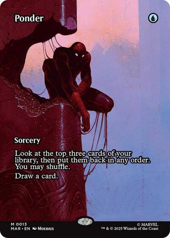 Ponder (Borderless) (Marvel Eternal-Legal) Near Mint