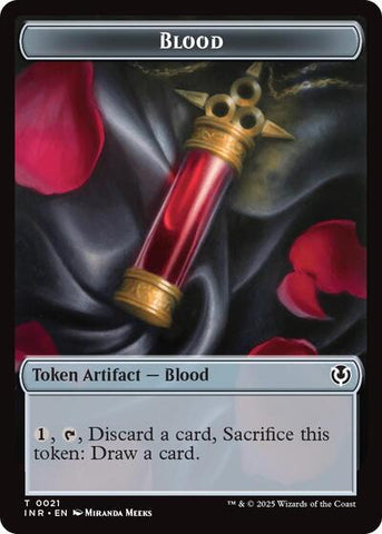 Blood / Clue Double-Sided Token (Innistrad Remastered) Near Mint Foil