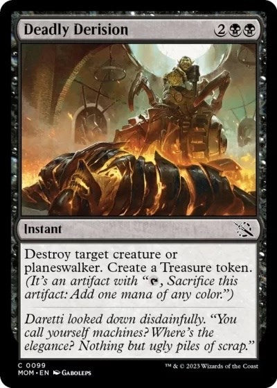 Deadly Derision (March of the Machine) Near Mint Foil