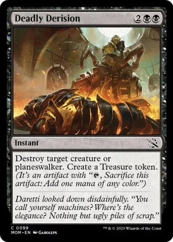 Deadly Derision (March of the Machine) Near Mint Foil