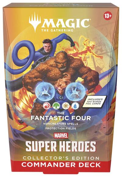 Marvel Super Heroes Commander Deck The Fantastic Four (Collector's Edition)