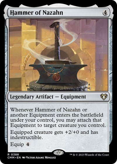 Hammer of Nazahn (Commander Masters) Near Mint