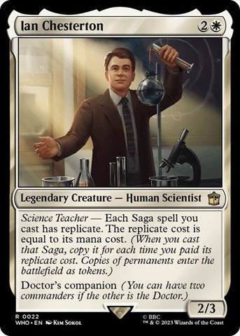 Ian Chesterton (Universes Beyond: Doctor Who) Near Mint