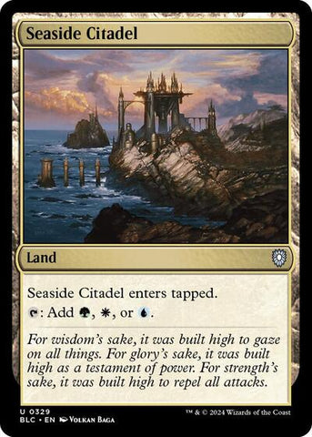 Seaside Citadel (Commander: Bloomburrow) Near Mint