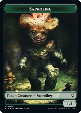 Saproling Token (Commander Legends: Battle for Baldur's Gate) Near Mint