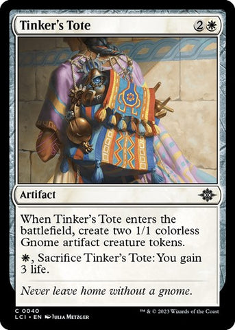 Tinker's Tote (The Lost Caverns of Ixalan) Near Mint Foil