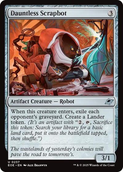 Dauntless Scrapbot (Edge of Eternities) Near Mint