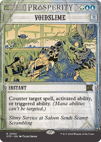 Voidslime (Outlaws of Thunder Junction: Breaking News) Near Mint