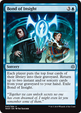 Bond of Insight (War of the Spark) Near Mint