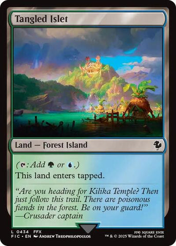 Tangled Islet (Commander: FINAL FANTASY) Near Mint