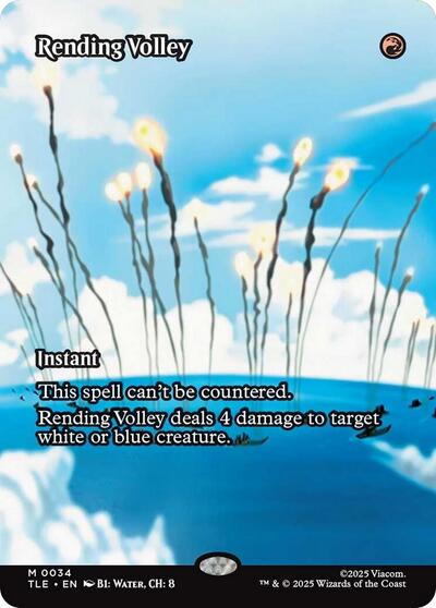Rending Volley (Borderless) (Avatar: The Last Airbender: Eternal-Legal) Near Mint