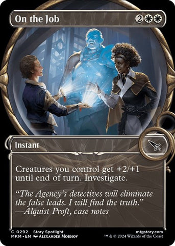 On the Job (Showcase) (Murders at Karlov Manor) Near Mint Foil
