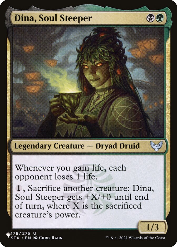 Dina, Soul Steeper (The List) Near Mint