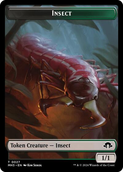 Insect Token (0027) (Modern Horizons 3) Near Mint